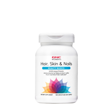 Suplimente alimentare - Gnc Women's Hair, Skin & Nails Formula, Formula Pentru Par, Piele Si Unghii, 120 Tb