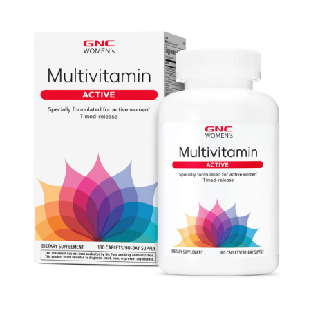 Afectiuni Frecvente - Gnc Women's Multivitamin Active, Complex De Multivitamine Pentru Femei, 180 Cps