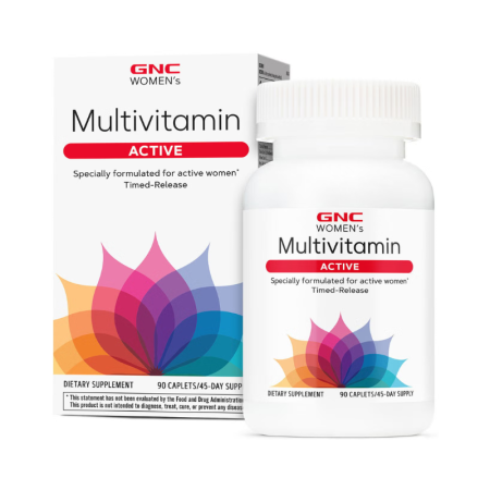 Afectiuni Frecvente - Gnc Women's Multivitamin Active, Complex De Multivitamine Pentru Femei, 90 Tb