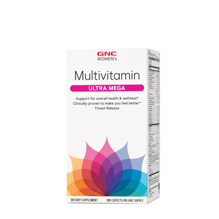 Suplimente alimentare - Gnc Women's Multivitamine Ultra Mega, Multivitamine Pentru Femei,180 Tb