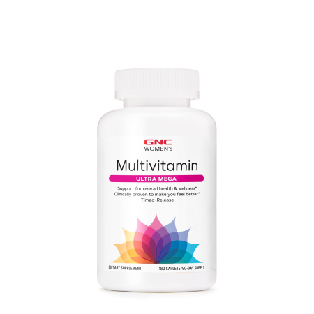 Gnc Women's Multivitamine Ultra Mega, Multivitamine Pentru Femei,180 Tb [1]