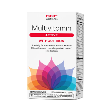 Afectiuni Frecvente - Gnc Women's Ultra Mega Active Without Iron, Complex De Multivitamine Pentru Femei Fara Fier, 180 Tb