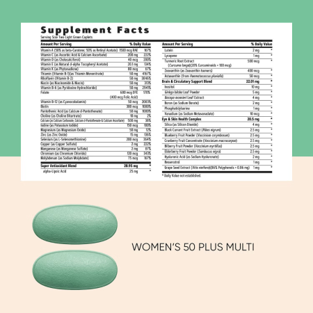 Gnc Women's Vitapak Program 50 Plus, Complex De Multivitamine Pentru Femei 50 Plus, 30 Pachete [4]