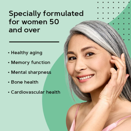 Gnc Women's Vitapak Program 50 Plus, Complex De Multivitamine Pentru Femei 50 Plus, 30 Pachete [9]