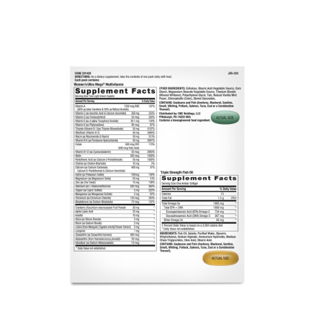  Gnc Womenâ€™s â€“ Whole Body Vitapak Program, Complex De Multivitamine Pentru Femei, Pentru Intregul Organism, 30 Pachetele [1]