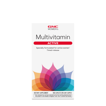 Gnc Womenâ€™s Multivitamin Active, Complex De Multivitamine Pentru Femei, 180 Cps [2]