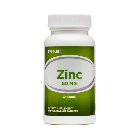 Afectiuni Frecvente - Gnc Zinc Chelat 50 Mg, 100 Tb