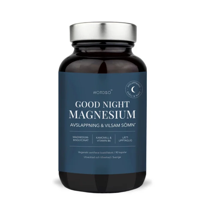 Good Night Magneziu (Mg bisglicinat, musetel, vit B6), 90 capsule [1]