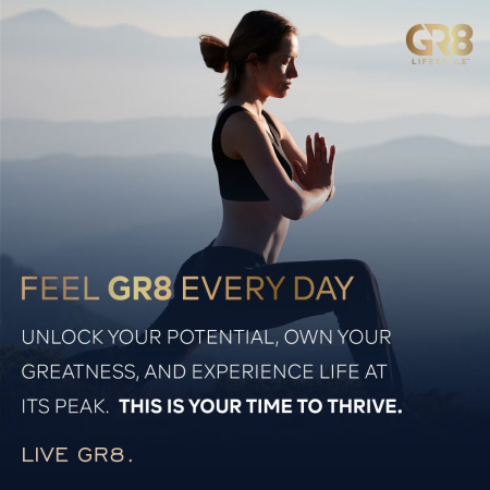 Gr8 Lifestyle Rejuven8 Collagen And Cellular Health With Passion Peach Flavor, Formula Pentru Sanatatea Pielii, Articulatiilor Si Regenerare Celulara, Cu Aroma De Passion Peach, 484.4 G [2]