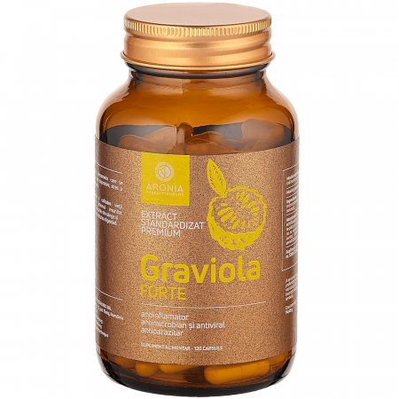 Suplimente alimentare - Graviola Forte — 120 capsule cu Graviola, fructul cu proprietăți antiinflamatoare, antimicrobiene, antivirale și antiparazitare