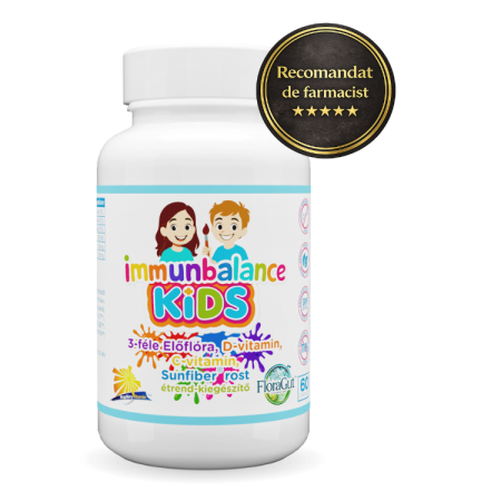 Suplimente Copii - ImmunBalance KIDS- Imunitate copii (probiotice +prebiotice+ vitamina C și vitamina D)