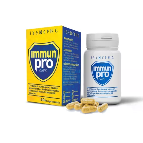 Suplimente Alergii - ImmunPro caps(imunitate, alergii, piele) * 60 cps