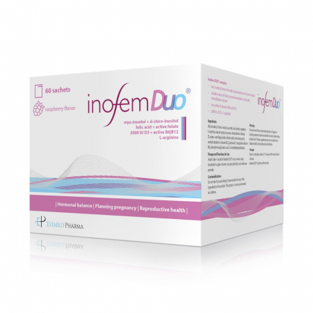 Suplimente alimentare - Inofem Duo (60 pliculete), Establo Pharma