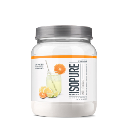 Suplimente alimentare - Isopure Infusions, Proteina Izolata Din Zer, Cu Aroma De Citrice, 400 G