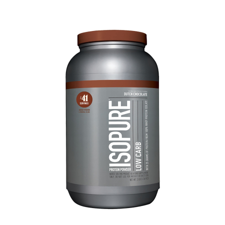 Suplimente alimentare - Isopure Low Carb Protein Powder, Proteina Izolata Din Zer, Cu Aroma De Ciocolata, 1360 G