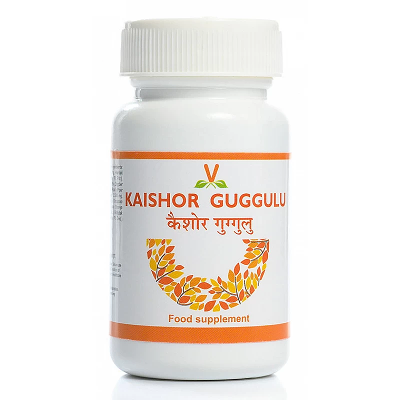Protocoale - recomandari farmacist - Kaishor Guggulu, Virgo - Detoxifierea si purificarea corpului. 80past, 500mg