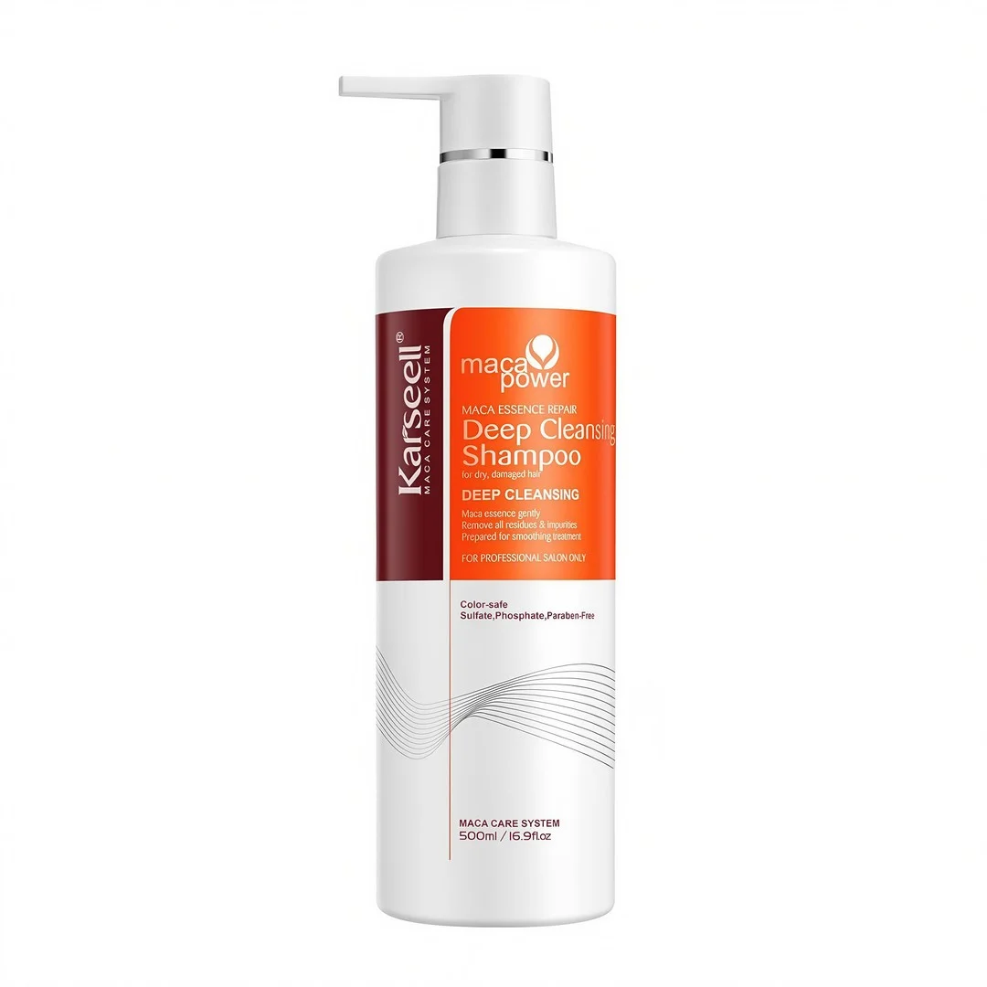 Cosmetice - Karseell Sampon par Curatare Profunda 500 ml – Indeparteaza Depunerile, Fortifica Parul