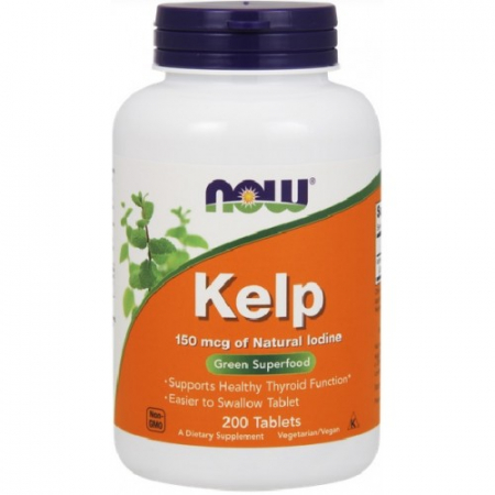 Suplimente alimentare - Kelp 150mcg - 200 Tablete