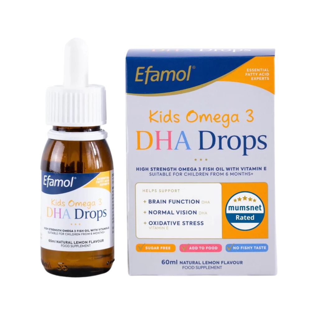 Suplimente Copii - Kids Omega 3 DHA Drops (60 ml), Efamol®