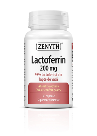 Imunitate - Lactoferină 200 mg – 30 capsule | Imunitate, metabolismul fierului și protecție digestivă