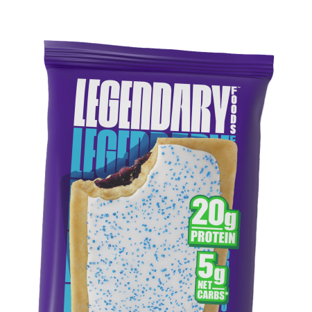 Afectiuni Frecvente - Legendary Foods Tasty Pastry Cake Style Prajitura Proteica Cu Aroma De Afine, 61 G