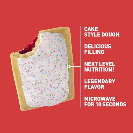 Legendary Foods Tasty Pastry Cake Style, Prajitura Proteica Cu Aroma De Capsuni, 61 G [2]