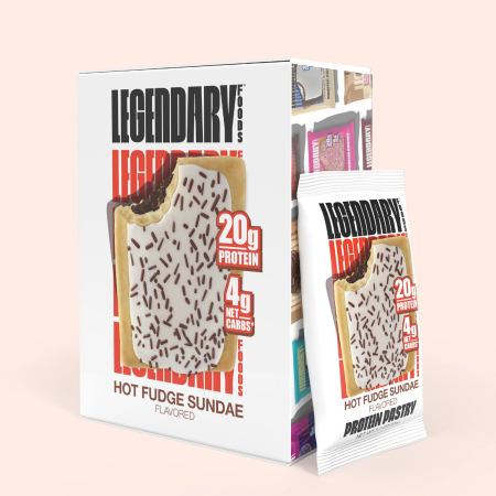 Legendary  Foods Tasty Pastry Cake Style Prajitura Proteica Cu Aroma De Hot Fudge, 61 G [1]