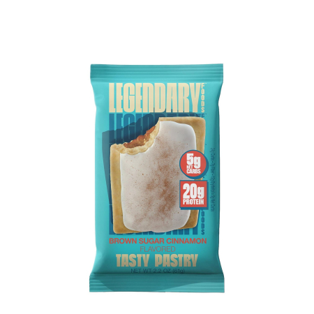 Suplimente alimentare - Legendary Foods Tasty Pastry Cake Style, Prajitura Proteica Cu Aroma De Scortisoara Si Zahar Brun, 61 G