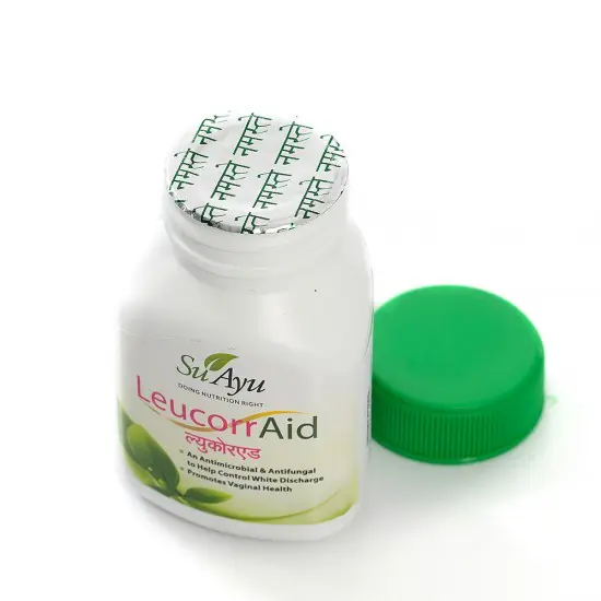 LeucorrAid – scurgeri vaginale urat mirositoare , Vaginita 30 capsule 450mg [1]