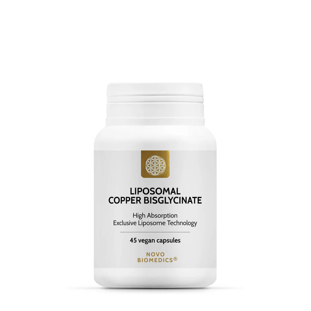 Suplimente alimentare - Liposomal Copper Bisglycinate 45 capsule vegetale