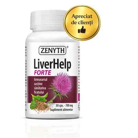 Ficat & detox - LiverHelp Forte (hepatita, ficat gras sau obosit, ciroza)