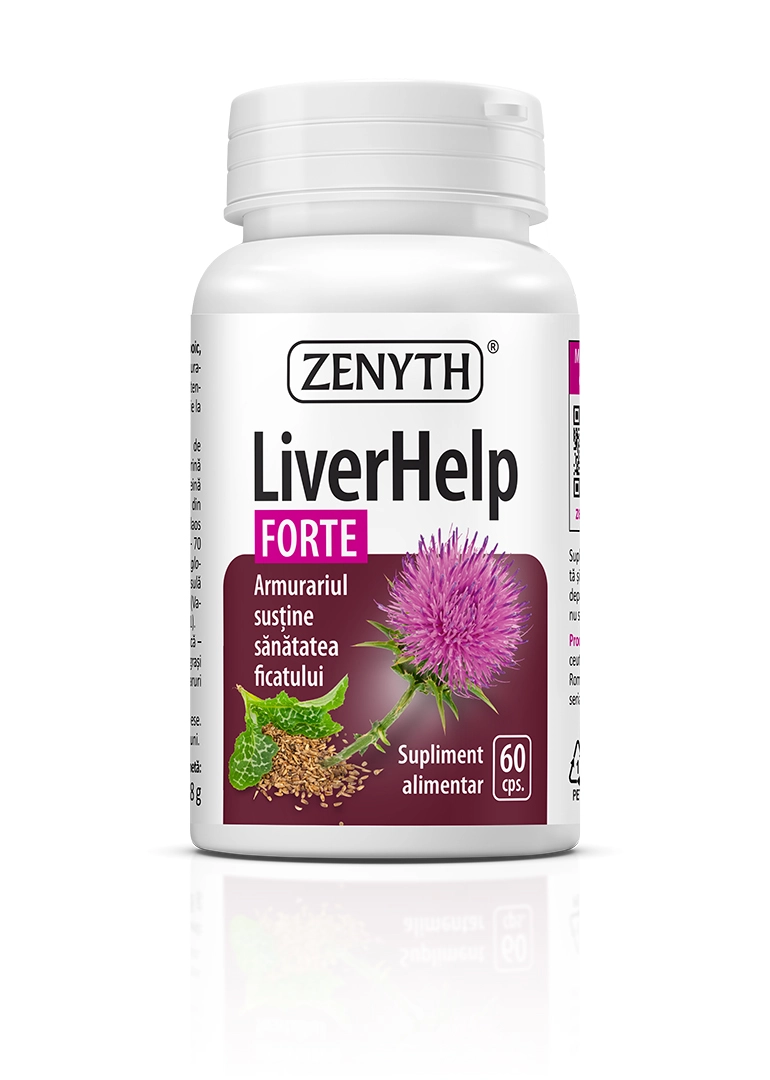 Deparazitare adulti/copii - LiverHelp Forte (hepatita, ficat gras sau obosit, ciroza)