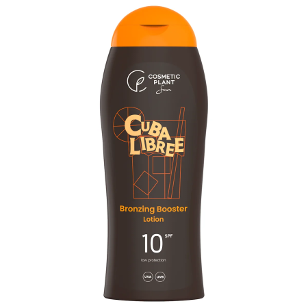 Cosmetice - Loțiune bronzantă SPF 10 Cuba Libre, 200 ml - pentru bronz intens, uniform și piele catifelată