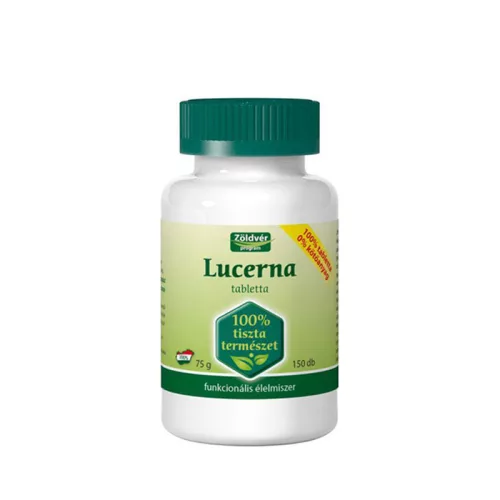 Suplimente alimentare - Lucerna 100% tablete, 150 buc( alcalinizant al sistemului digestiv, sursa naturala de calciu)