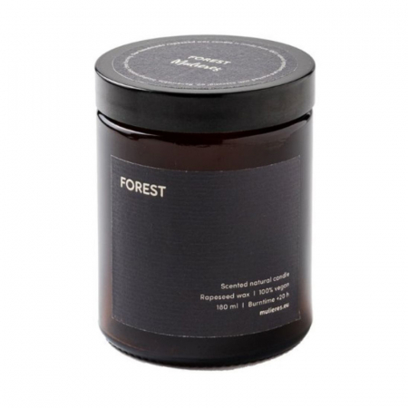 Lumânări Parfumate - Lumanare naturala Nordic Forest (180ml), Mulieres