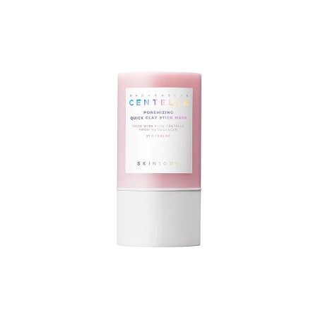 Măști pentru față - Madagascar Centella Poremizing Quick Clay Stick Mask cu 8% kaolin și 4,9% Centella Asiatica, 27 g – curățarea porilor și controlul sebumului