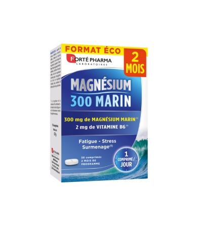 Energie & oboseală - Magnesium 300 marin x 56 cpr Forte Pharma