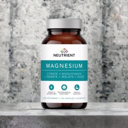 Magnesium Taurate, Bisglycinate, Citrate, Malate, Oxide (120 capsule), Neutrient [4]
