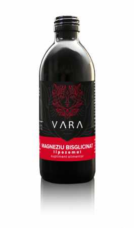 Magneziu Bisglicinat Copii/Adulti  Lipozomal Premium -Drogheria Vara- 250 ml- Cirese (ADHD copii/insomnii/agitatie/anxietati) [1]