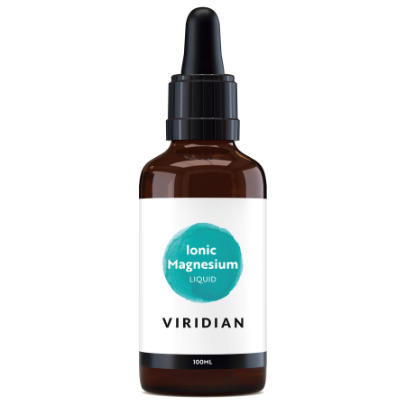 Suplimente alimentare - Magneziu Ionic Viridian - lichid, 100 ml cu pipetă