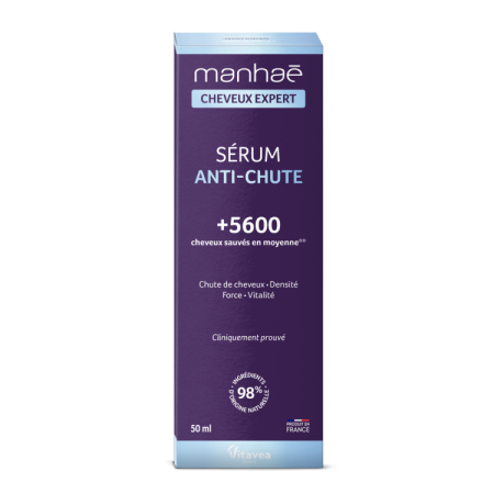 Cosmetice - Manhaē Cheveux Expert Serum, anti-căderea părului, ser, 50 ml