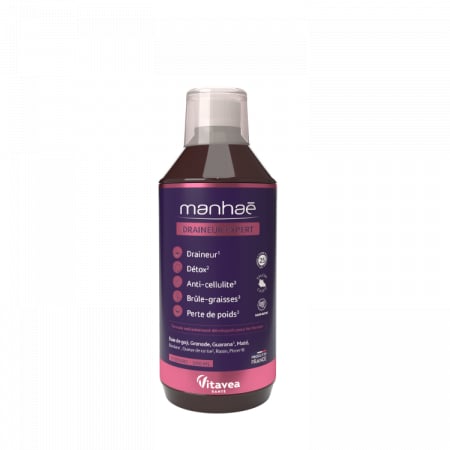 Suplimente alimentare - MANHAĒ DRAINEUR EXPERT(soluție detoxifiere, pierdere în greutate, antioxidantă Cură de 10 zile) *500 ml