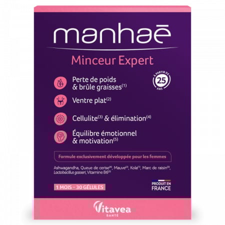 Cautare dupa forma farmaceutica - Manhaé Minceur Expert (Expert Slăbire, pentru reducerea în greutate) * 30cps