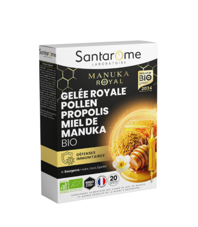 Imunitate - Manuka Royal BIO x 20 fiole Santarome