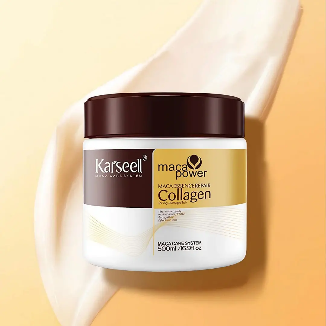 Cosmetice - Masca de par Karseell Collagen (EXTRAORDINARA pentru par Degradat,vopsit,uscat) * 500 ml