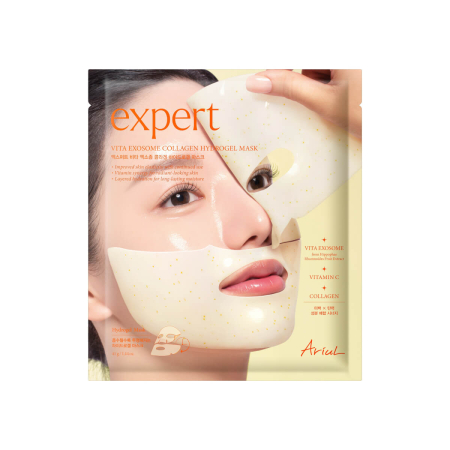 Cosmetice - Masca Hidrogel Exozom de Colagen, Elasticitate si Hidratare, 41g, Ariul Expert