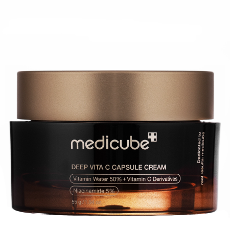 Medicube - Medicube - Deep Vita C Capsule Cream - Cremă facială iluminatoare și fermizantă - 55g
