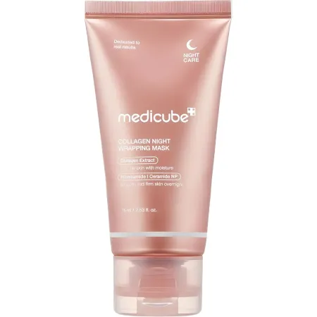 Cosmetice - Medicube – Mască de noapte cu colagen, tip peel-off (se îndepărtează prin exfoliere) – Mască de noapte pentru fermitate – 75 ml