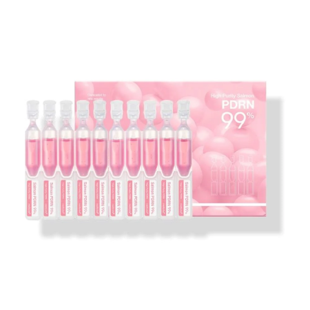Îngrijirea Tenului - MEDICUBE PDRN Pink One Day Serum, 1,5 ml/buc - Fiolă intensivă cu PDRN 1 ppm, Niacinamidă și Colagen 285 Da pentru hidratare și luminozitate