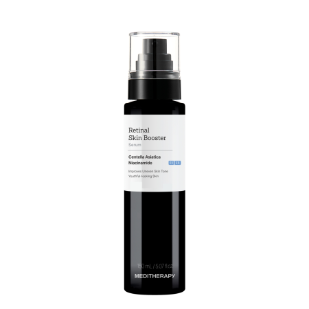 Cosmetice - Meditherapy Retinal Skin Booster 150 ml - Ser cu Retinal, Niacinamidă, Ceramide și Centella pentru Fermitate, Textură și Luminozitate